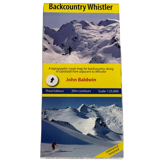 Backcountry Whistler Map